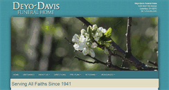 Desktop Screenshot of deyodavis.com